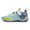 Li Ning Breakthrough 7 V2 Basketball Shoes Men Sneakers Blue Purple ABPR047-6