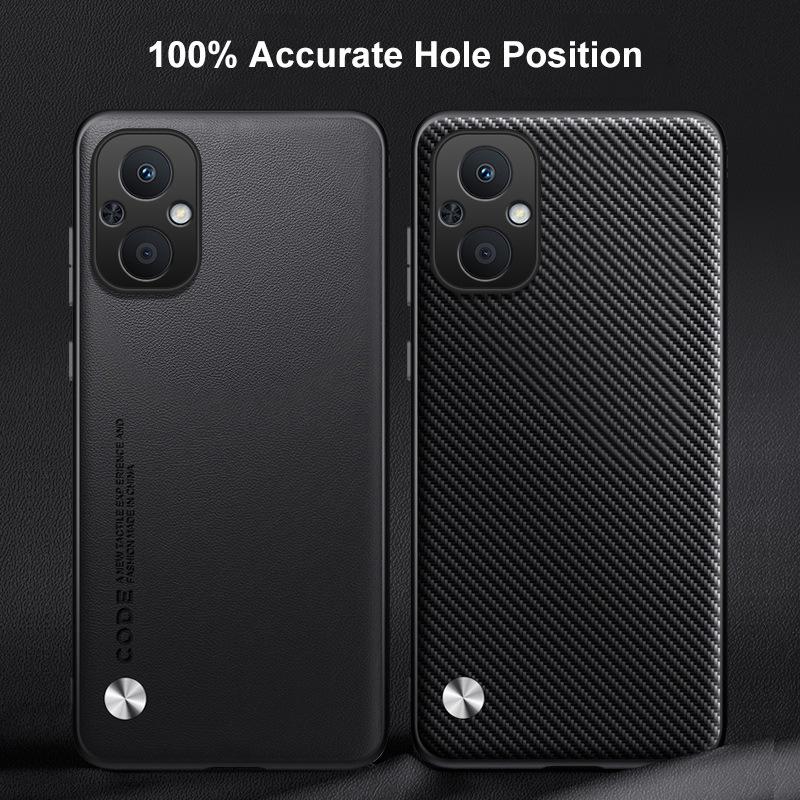 Luxury PU Leather Case For OPPO Reno 7 Lite 7Z Back Cover Silicone Full Protection Phone Case For OPPO Reno 8 Lite 8Z 5G Reno7 Z