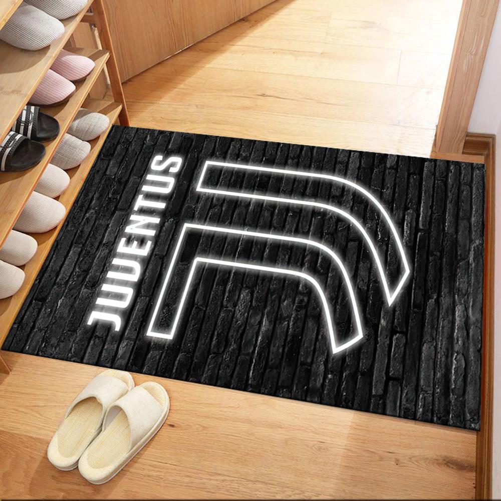 Juventus Floor Rug Office Rug Suitable For Kitchen Decorate Room Entryway Bedrooms Antislip Carpet Decorate Offices