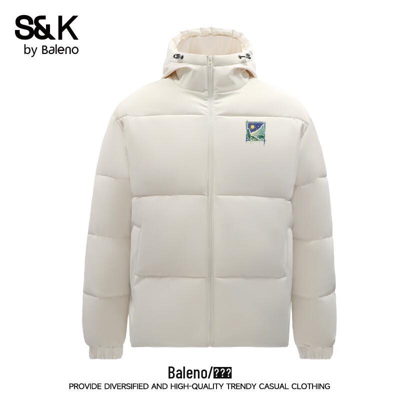 Baleno Men's S&K Hooded Puffer Jacket