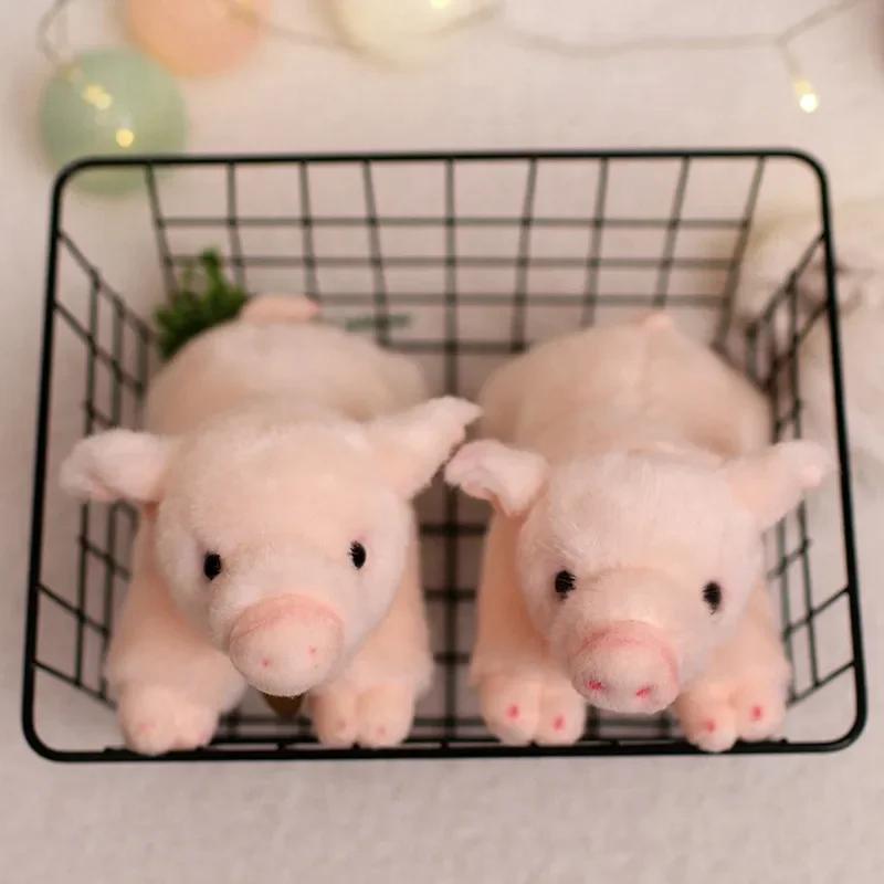 Cute Lifelike Pig Plush Toy Stuffed Soft Animal Simulation Piggy Doll for Girls Toys for Boy Birthday Gift