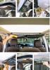 CAMPING MOON Outdoor Ceiling Storage Net, Car Cargo Net, Roof Storage, Convenient Storage, Buckle Fastening, Adjustable, B-965