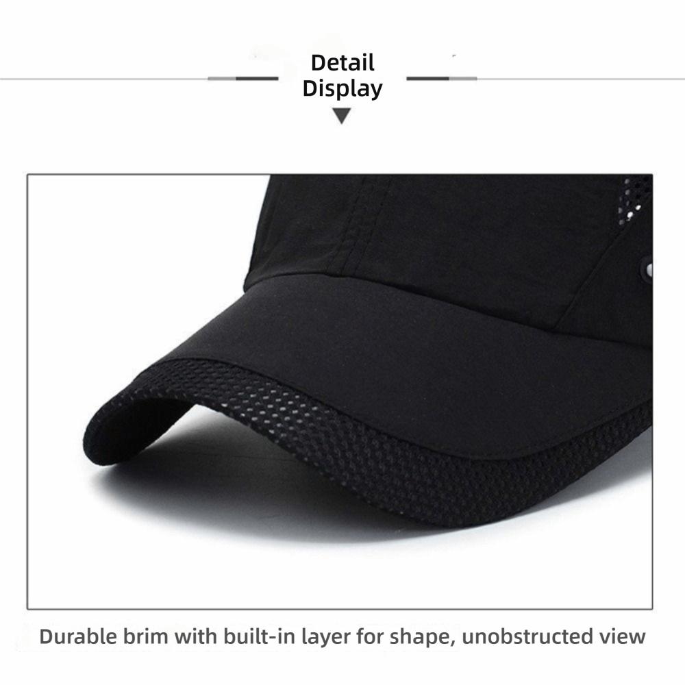 New Adjustable Baseball Cap Moisture-Wicking Unisex Quick-Dry Hat Baseball Hat