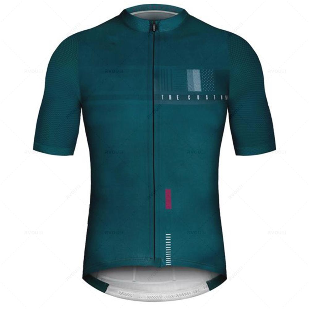 Pro Team Bike Cycling Jersey Set Men's Summer Short Sleeve Mountain Uniform Ropa Ciclismo Maillot Hombre Bicycle Clothing Suit