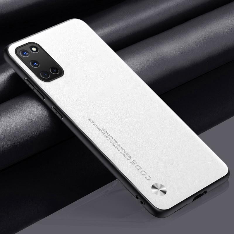 Luxury PU Leather Case For OPPO A52 A72 A92 Back Cover Matte Silicone Shockproof Full Protection Phone Case For OPPO A72 4G