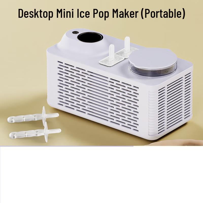 ZISIZ Portable Ice Maker & Ice Cream Machine