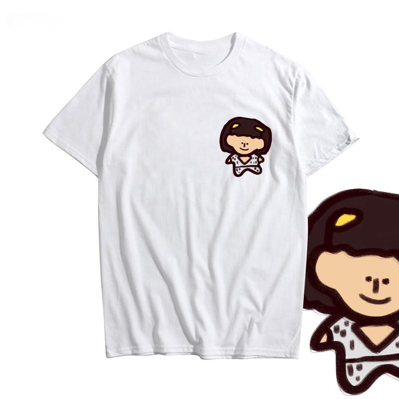 

Футболка с короткими рукавами и милым принтом аниме JoJo Character, хлопковая летняя повседневная модная спортивная футболка большого размера для мужчин и женщин XXXXL