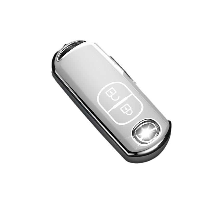 Mazda Key Cover: Compatible with CX-4, CX-5, Angkesaila 3, Atenza 6, Ruiyi 7, CX-9. Complete Protection Shell with Buckle.