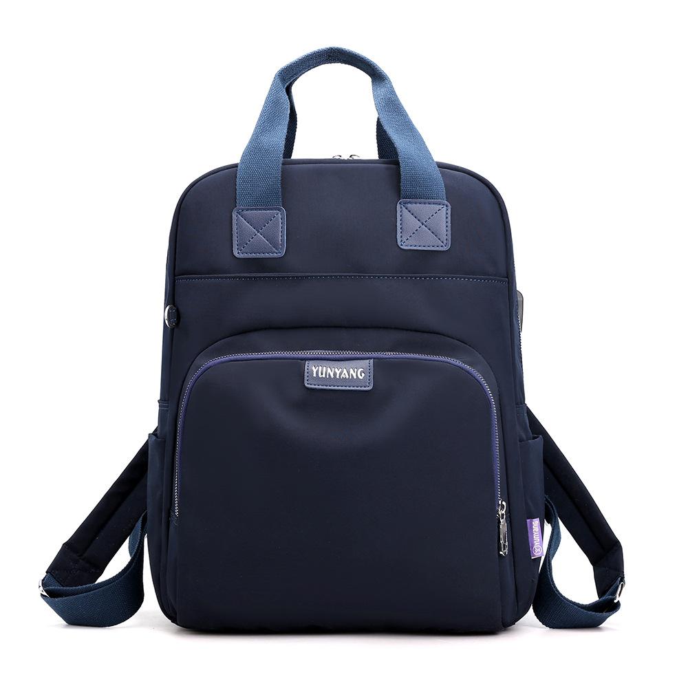 Backpack with USB Charging Port – 15.6-inch Laptop Bag for Women, Travel & Work – 8 Colors Available, Fits Suitcase Handle