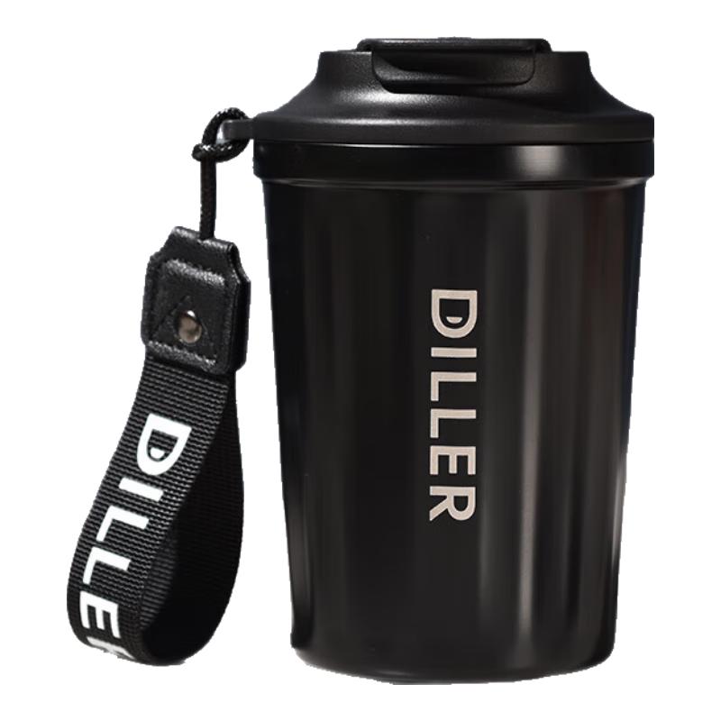 Dilebell Portable Stainless Steel Insulated Coffee Mug