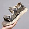 Fashion Outdoor Anti-slip Beach Shoes for Men Fashion Casual Driving Soft-soled Anti-slip Platform Sandals Male Summer New Sandals Man
