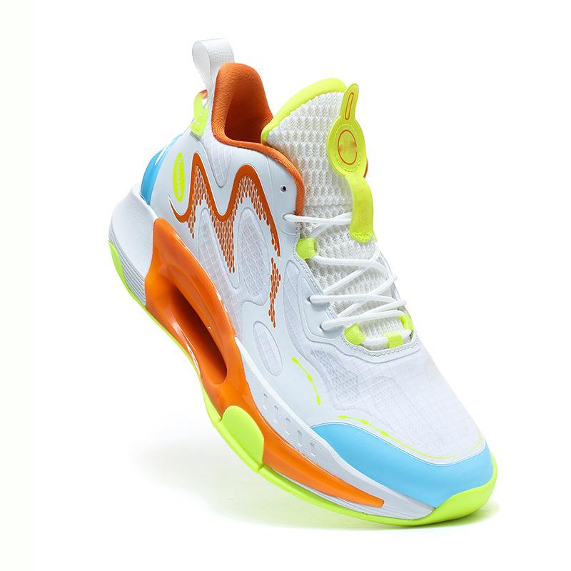 High Quality Sports Casual Running Shoes Breathable Basketball Shoes with Cushioned for All Seasons Men Sport Shoes