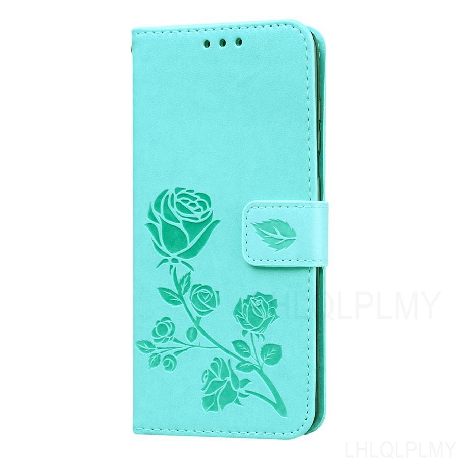 Rose Leather Wallet Flip Case For Samsung Galaxy S6 S7 edge S10e S8 S9 S10 Plus S20 S21 FE S22 Plus S23 Ultra S23FE Cover Funda