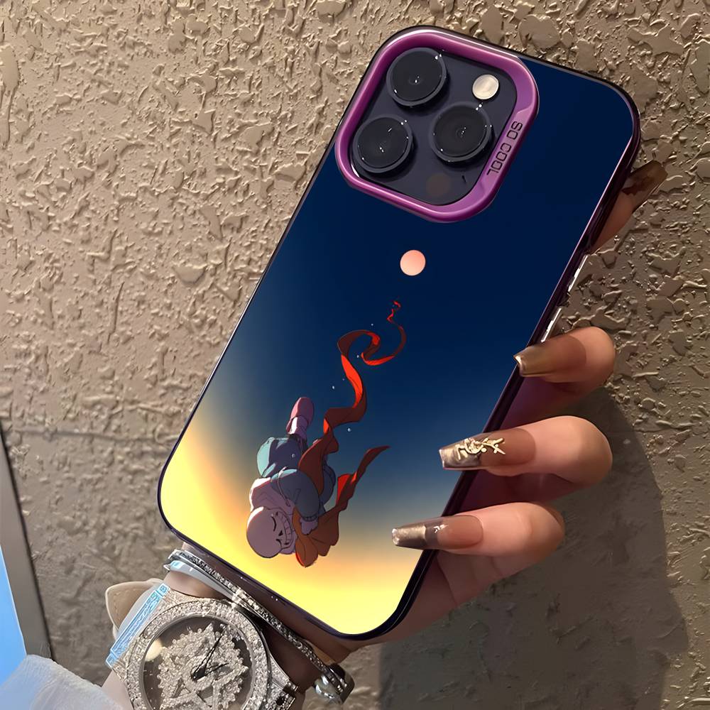 U-Undertale Sans doggo Purple Matte Shockproof CoverPhone Case For iPhone 17,16,15,14,13,12,11,Pro,XS,Max,Plus,Mini,SE4,E