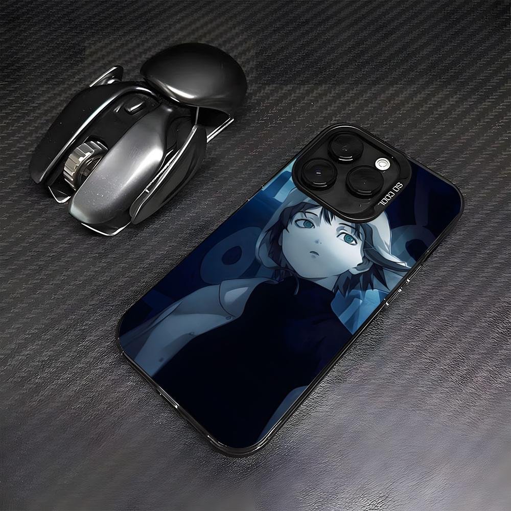 

Serial Experiments Lain Anime Phone Case For IPhone17 Air 16 15 14 Plus 13 12 11 Pro 7 8 XS Max XR Silver Black Bumper Case iPhone 11ProMax