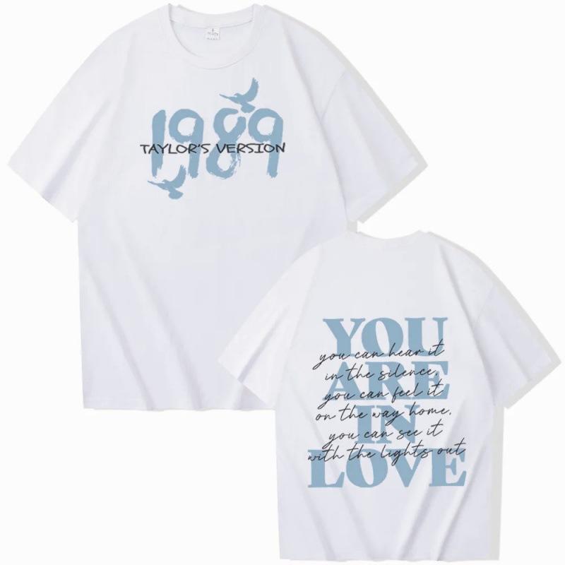 1989 Inspiriert Tshirt Cotton Men's Women's Tops Casual O-Neck T-shirt Short Sleeve Tees