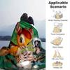 1pc, Disney Bambi Thumper Skunk Home Decor Blanket Soft Throw for Couch, Bed, Car, Travel, Camping