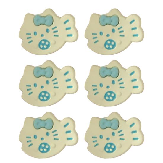 

6Pcs Girl Hair Pins Cat Fish Resin Design Side Bang Hair Clips Stable Grip No Damage Small Hairpins Daily Travel Hair Accessories белый