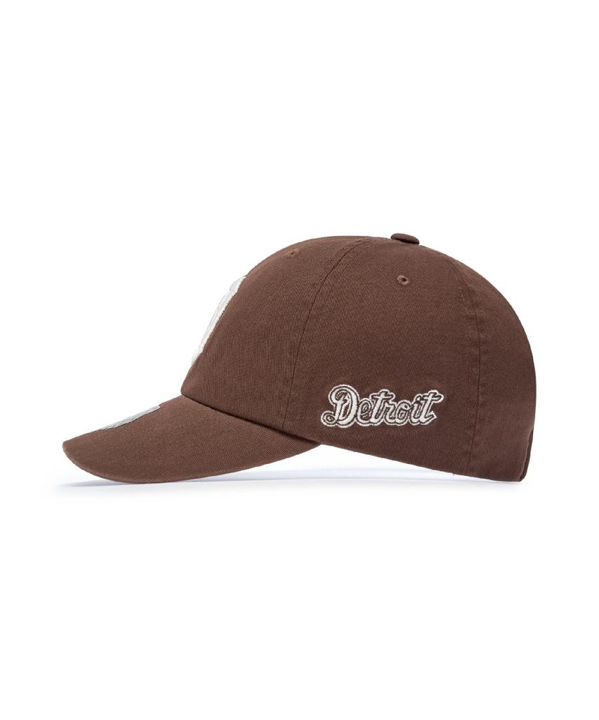 Emelbi Signature Unstructured Ball Cap Det (Neon Brown)