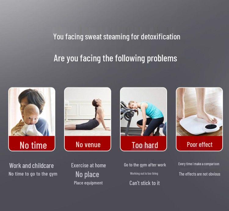 Xu Can Full Moon Home Sauna: Full Body Dehumidifying Sauna Box and Acid Expelling Blanket