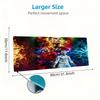 CR7 Large Size Mouse Pad Large Gaming Table Cushion Non-slip Laptop Tablet Big Mousepad XXL Mat Mini PC Playmat With Lock Edge