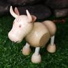 1pc Cute Educational Horse Deer Wooden Wood Animal Figurines Toy Festival Gift