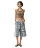 Deketeuumeon Camouflage Bermuda-Hose Dcwpt025Hellblau