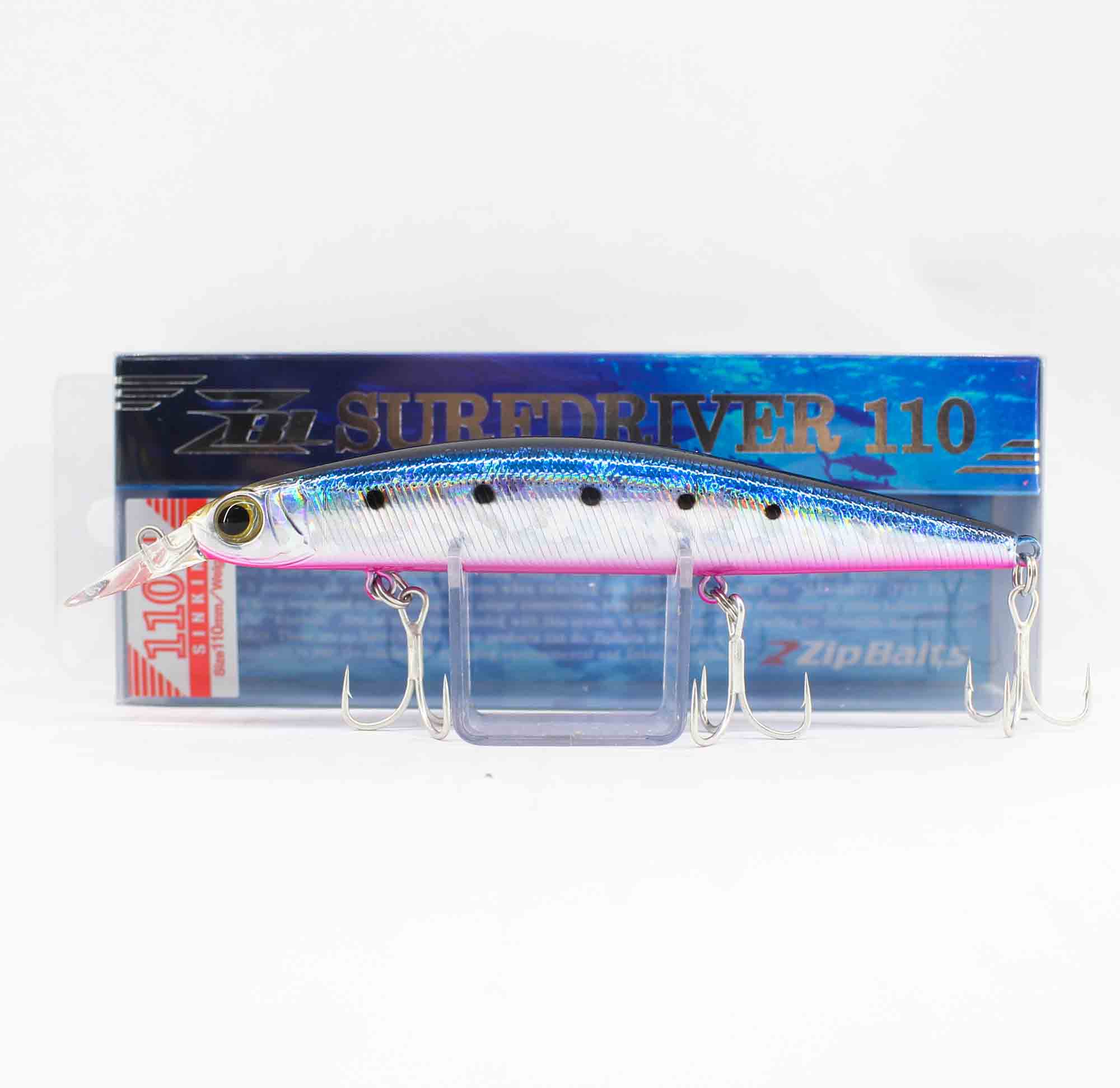 

Zipbaits ZBL Surf Driver 110S Тонущая приманка 490 (0220)