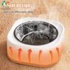 ATUBAN Beheizte Katzennapf, Beheizter Wassernapf, 35-40°C Thermostatisch Beheizter Hundewassspender mit Abnehmbarem Edelstahlnapf