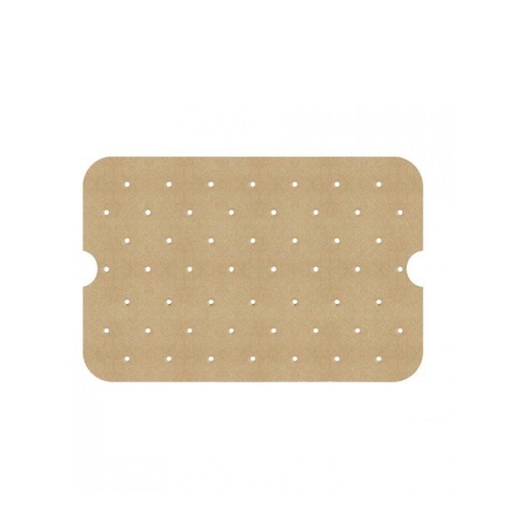 100 Piece Perforated Air Fryer Baking Paper Disposable Air Fryer Liner Air Fryer Lining Paper BBQ