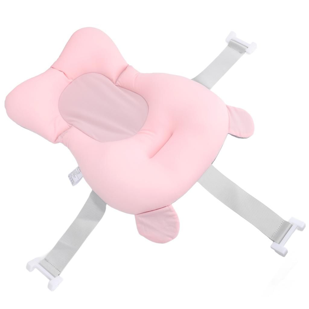 Baby Bath Cushion Pad 3 Points Support Floating Mat Slipless Mesh Seat Shower Bath Tub Pad For Newborn Infant