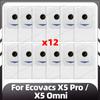 Compatible for Ecovacs X5 Pro / X5 Omni Replacement Main Side Brush HEPA Filter Mop Pads Dust Bags Spare Parts Accessories
