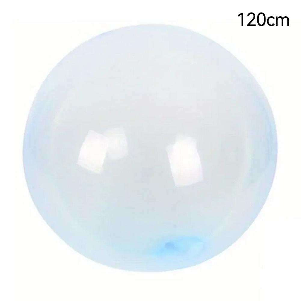 

Детский открытый мягкий воздушный наполненный водой прозрачный пузырьковый шар надувной шарик игрушка веселая игра для вечеринки отличные подарки для детей 120cm синий