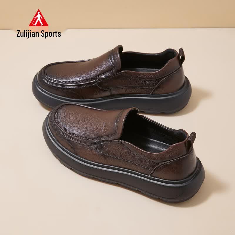 Men s Comfortable Leather Slip-On Casual Shoes EU 40