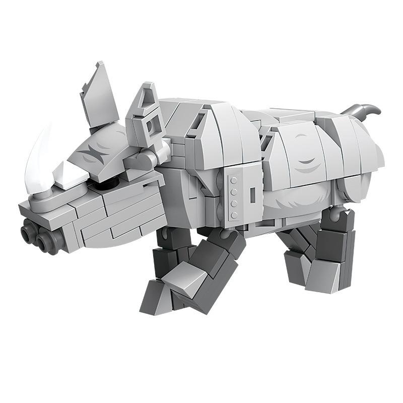 Tiere Figuren Fuchs Känguru Giraffe Figur Modell Bausteine Kits Spielzeug Für Kinder Wilde Tier Kinder Geschenke