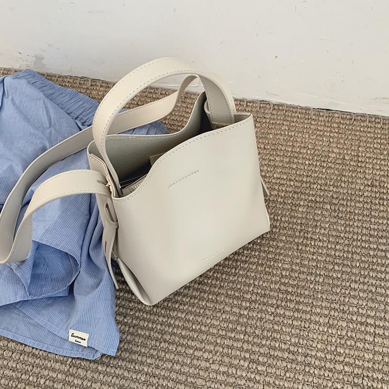 Tooxika Женская новая высококачественная фактурная сумка-ведро большой вместимости — фото 3