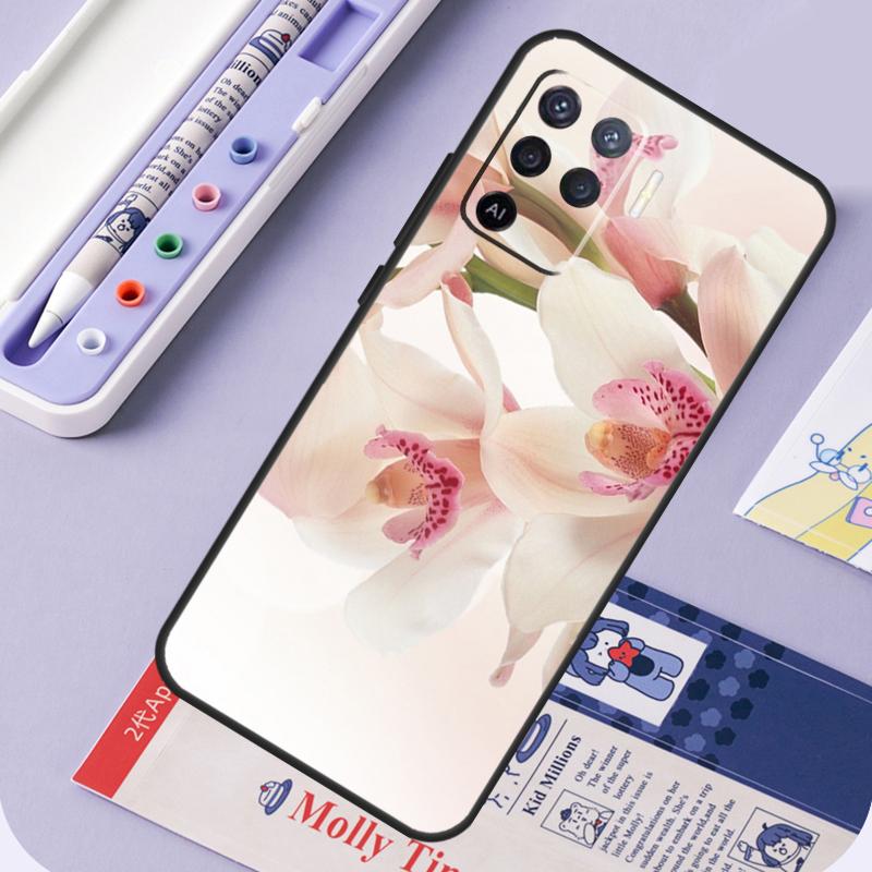 

Orchid Flowers Colorful For Oppo A17 A18 A94 A74 A54 A15 A38 A58 A78 A98 A40 A60 A80 A16 A76 A96 A57 A77 A5 Pro Case OPPO A54 5G