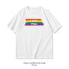 Love Wins Rainbow TShirt Woman Man Casual Cotton Printed T Shirts Adult Streetwear Camisetas Tops Tee Woman Clothing Retro