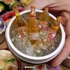 Food Fridge Magnet Sticker Cute Dumpling Drink Dessert Decoration Kitchen Accessories