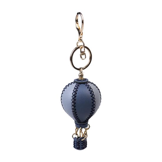 DIY Faux Leather Craft Kit Handmade Hot Air Balloon Keychain