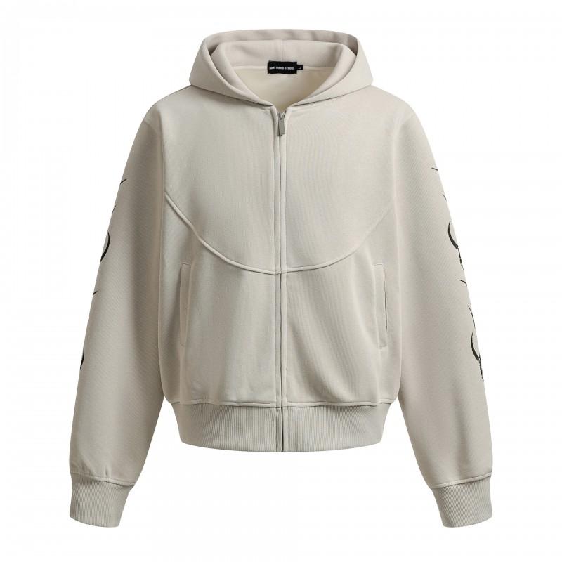 Magic Bear 226 American Hip Hop Hoodie Loose Zip Up Jacket Unisex Women