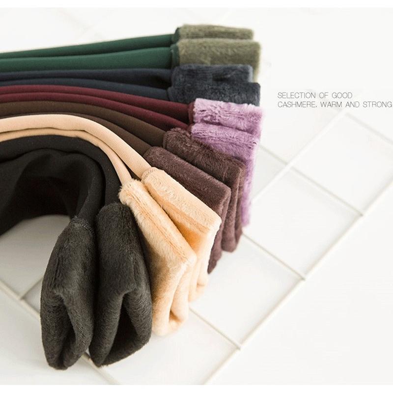 Women's Fleece Warm Socks Winter Christmas Gift Socks Soft Breathable Sweat-absorbent Socks
