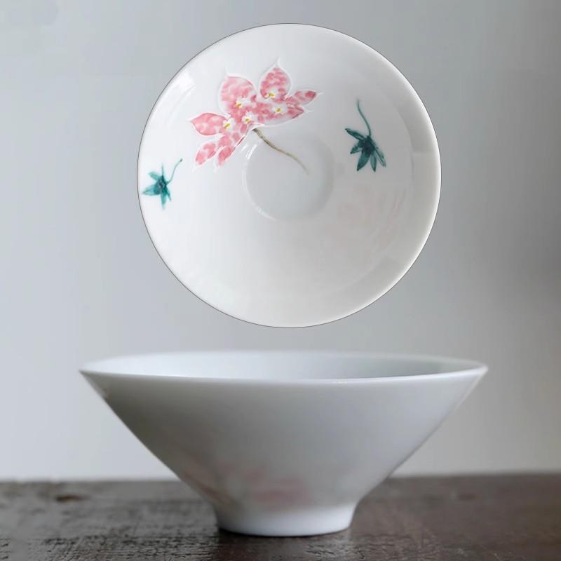 

Japanese Style Ceramic Wine Sets Handmade Flower Sake Cup Wine Bottle Sakura Teacups Home Bar Barware Supplies Gifts 2025 New