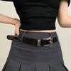 Pu Leather Y2K Jeans Belt Vintage Women's Waist Belt Fashion Punk Style Belt  Party