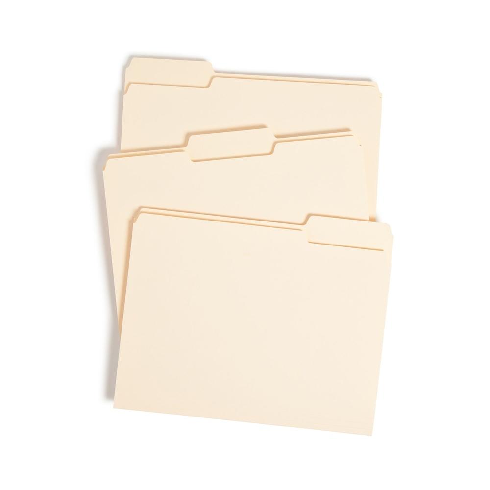 Letter Size Manila File Folders 150 Count 1/3 Cut Organizing Tabs Document Storage Office Supplies File Organization