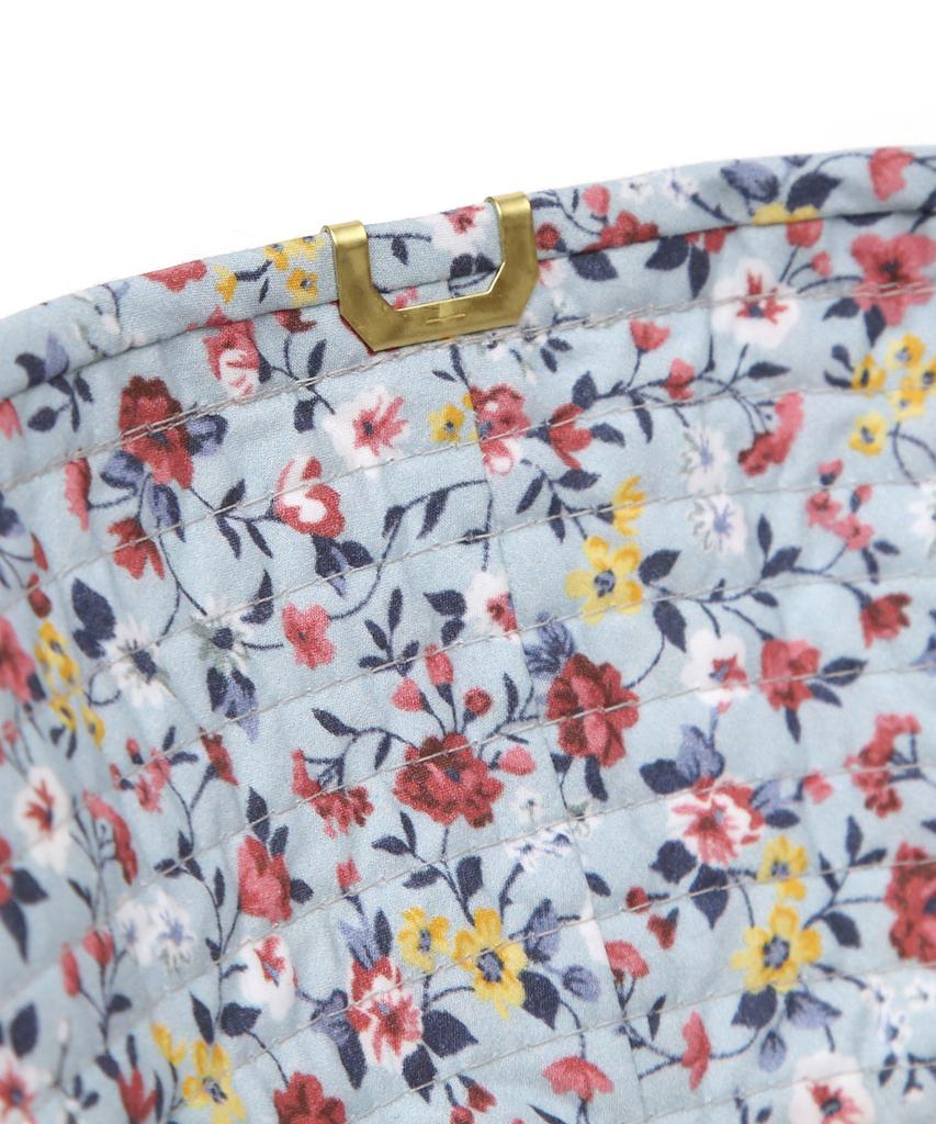 Eondeokeonteulolseutyudio Flower Pattern Bucket Hat Drop Bucket / Garden / Sky Flower