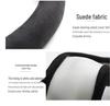 Risheng Soft Suede Moisture-Absorbing Breathable Steering Wheel Cover with Universal Electric Heating for All Seasons
