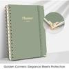 AHGXG 2026 Planner, Weekly and Monthly, 2026 Calendar, Jan 2026 - Dec 2026, Hardcover with Monthly Tabs, 100 GSM Thick Paper, for Women School Home