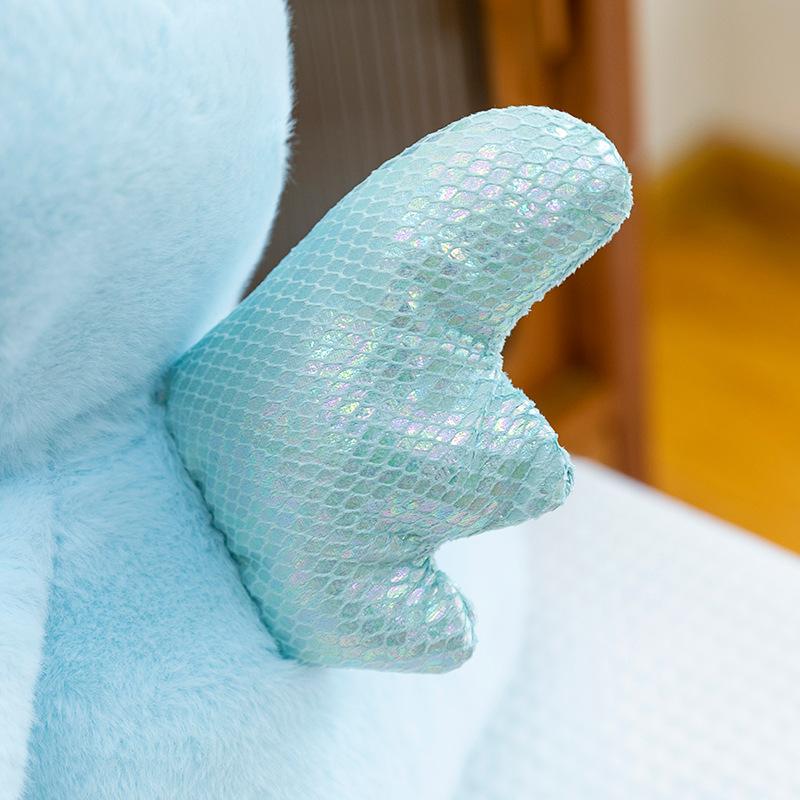 New Angel Dolphin Plush Toy Doll Cute Marine Animal Pillow Doll Children's Birthday Gift