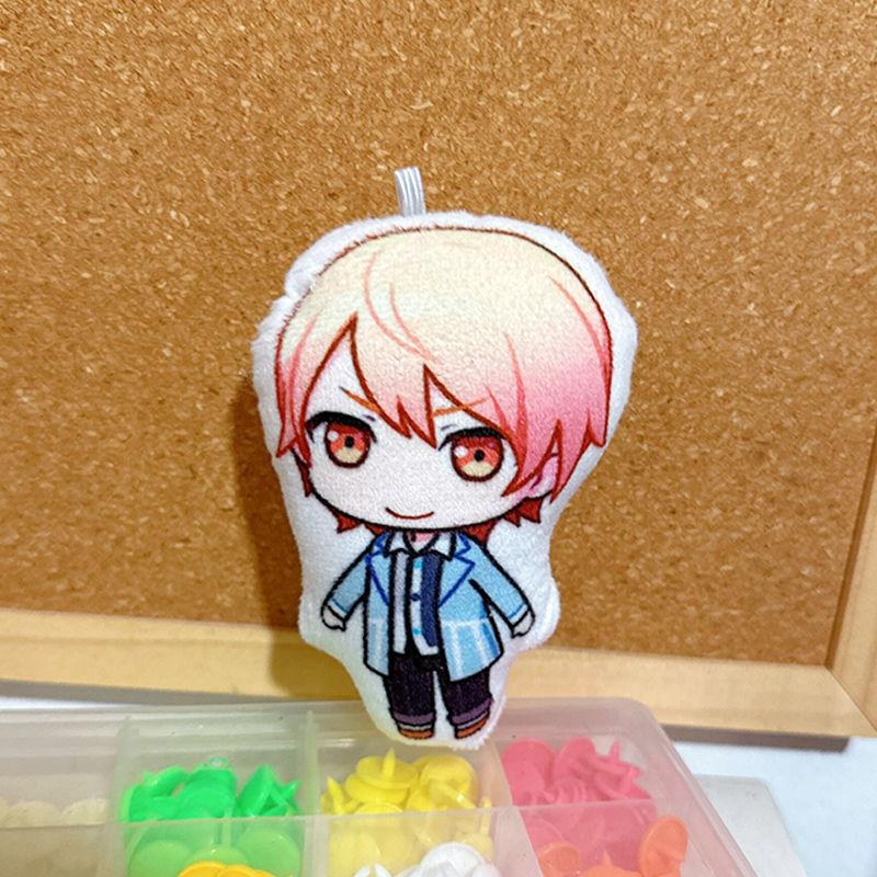 

Game AKIYAMA MIZUKI Kusanagi Nene Kamishiro Rui Cosplay Keychain Plush Pendant Keyring Key Chain Bag Ornaments Accessories Gift Keychain&8 cm